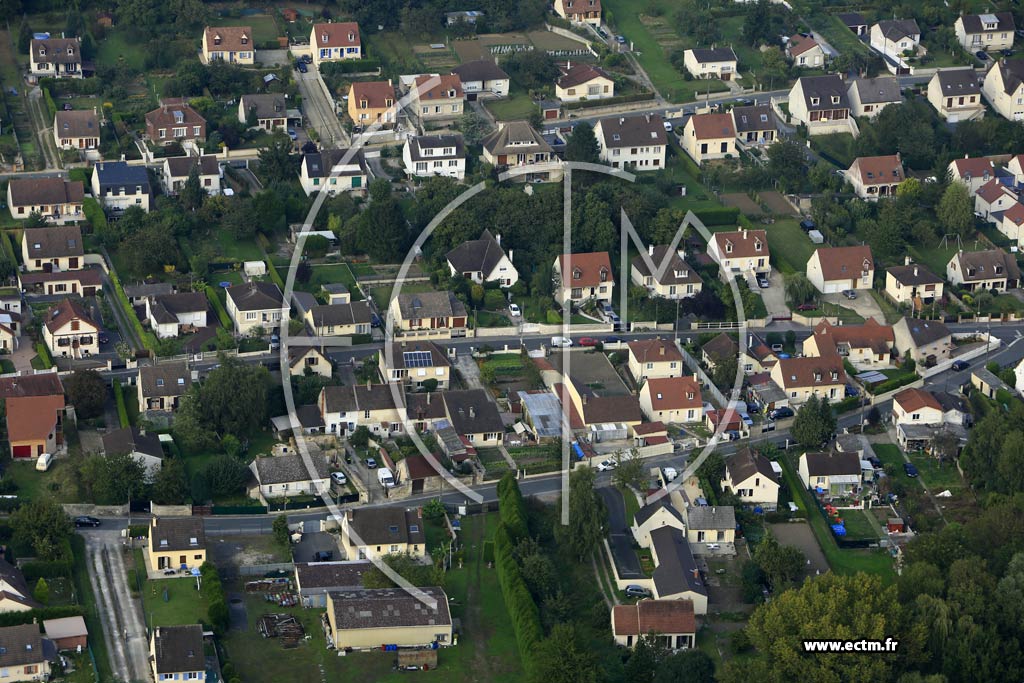 Photo arienne de Monchy-Saint-loi (Candilly)
