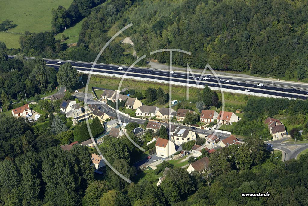 Photo arienne de Monchy-Saint-loi (Caucriaumont)