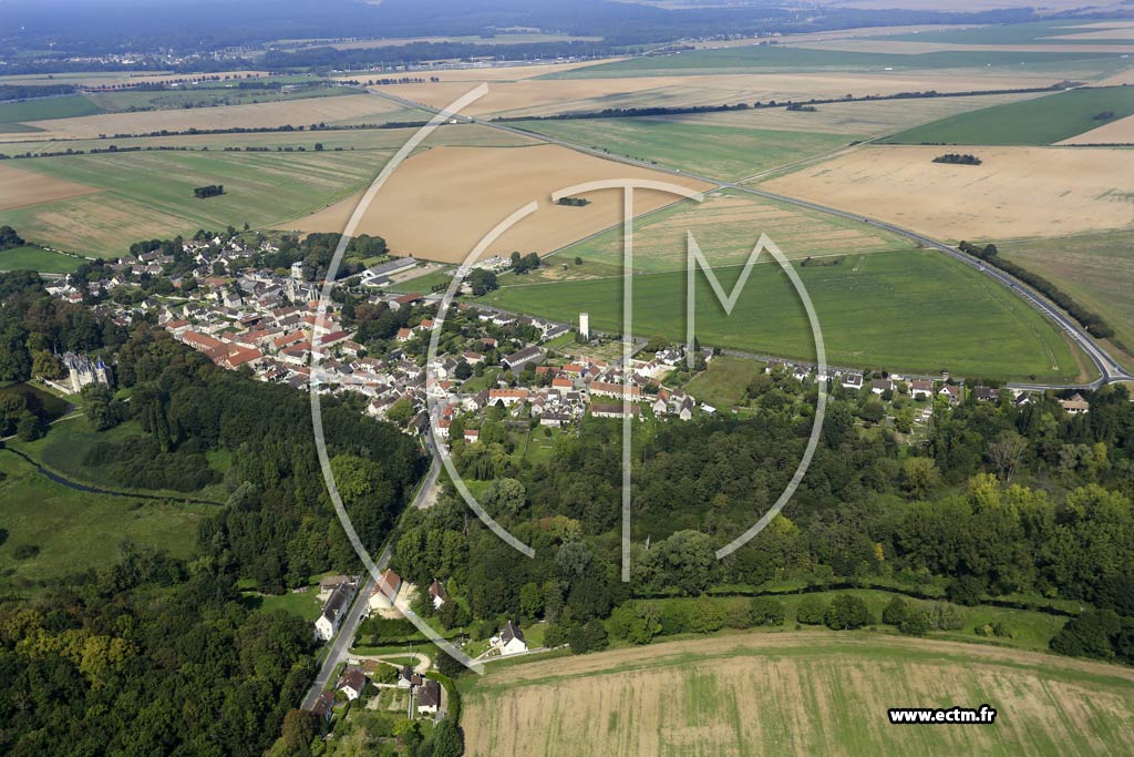 Photo arienne de Mont-lvque