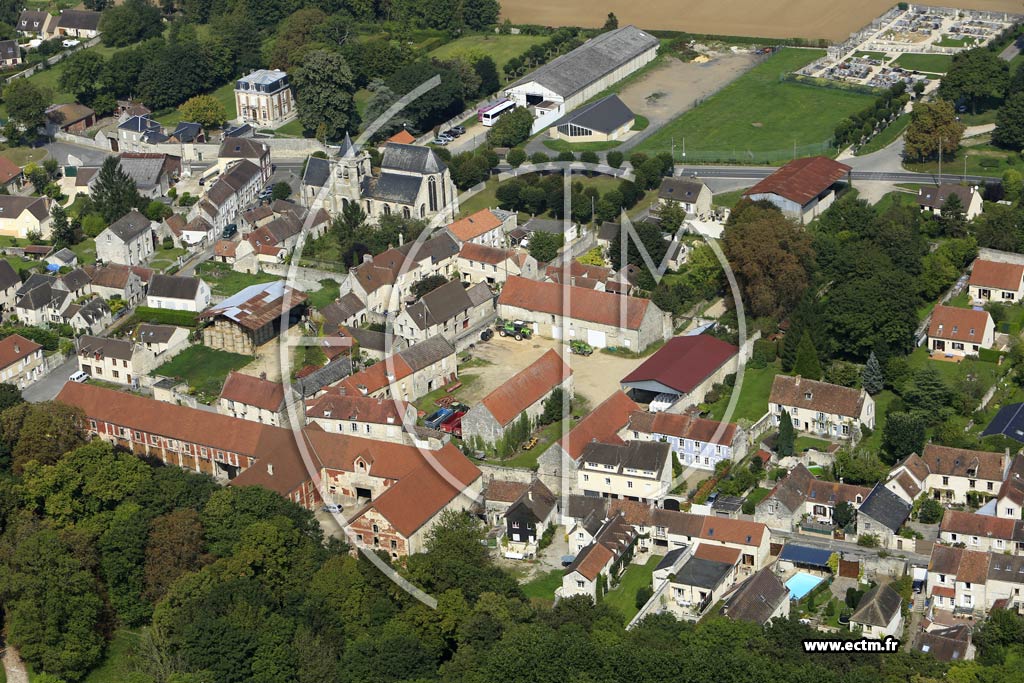 Photo arienne de Mont-lvque