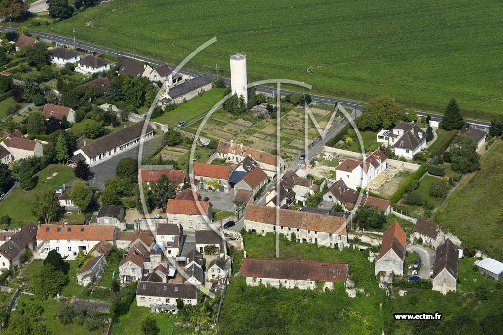 Photo arienne de Mont-lvque