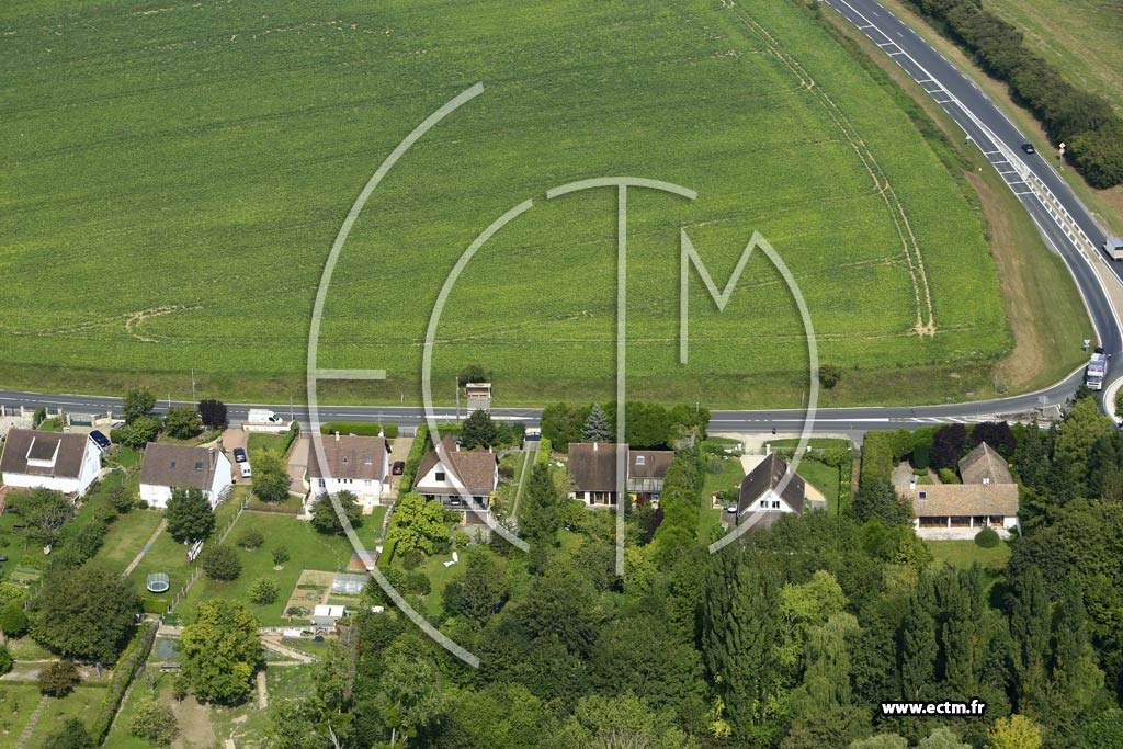 Photo arienne de Mont-lvque