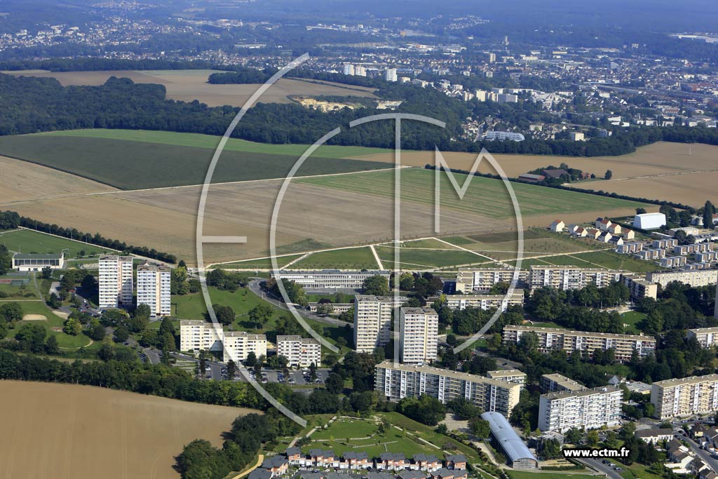 Photo arienne de Montataire