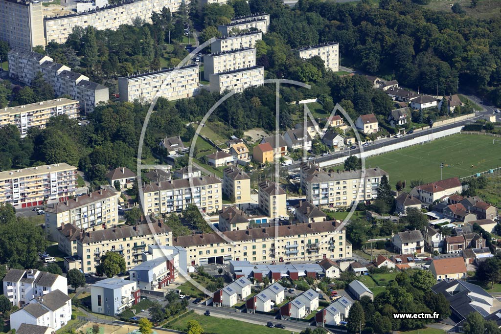 Photo arienne de Montataire
