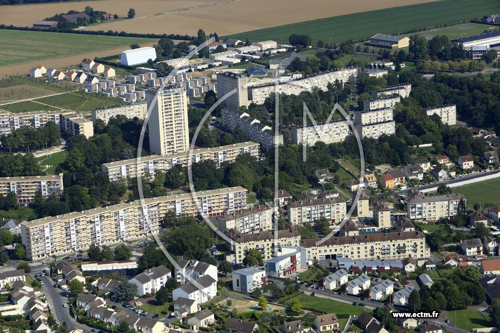 Photo arienne de Montataire