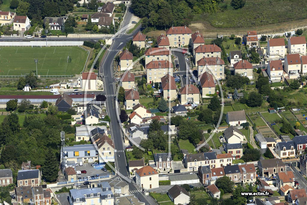 Photo arienne de Montataire