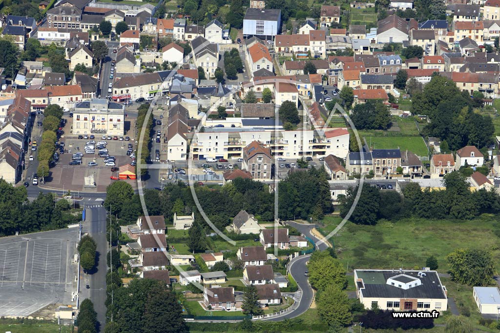 Photo arienne de Montataire