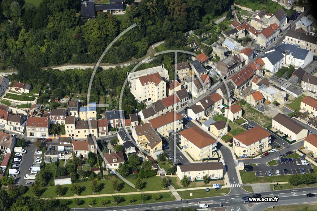 Photo arienne de Montataire (Vitel)