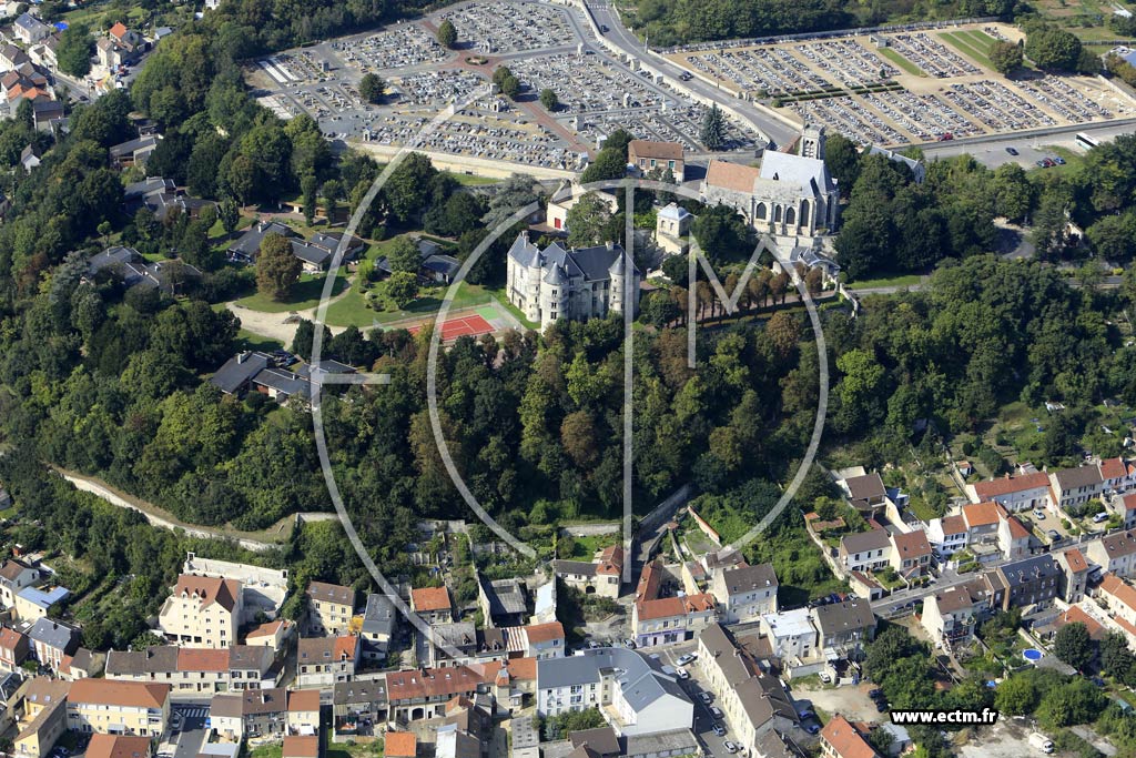 Photo arienne de Montataire (Vitel)