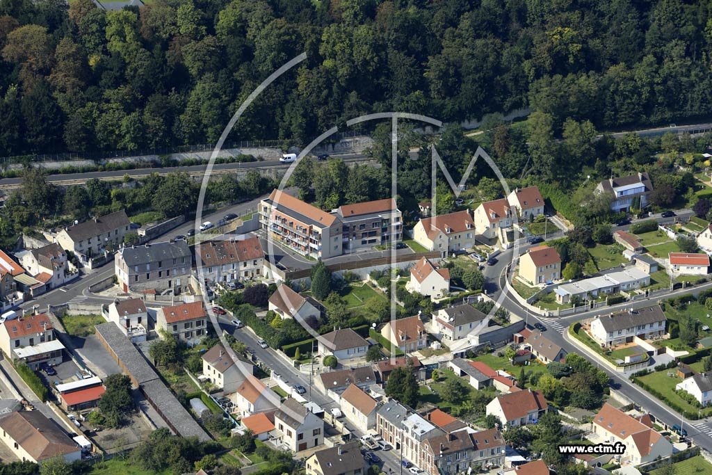Photo arienne de Montataire (Vitel)