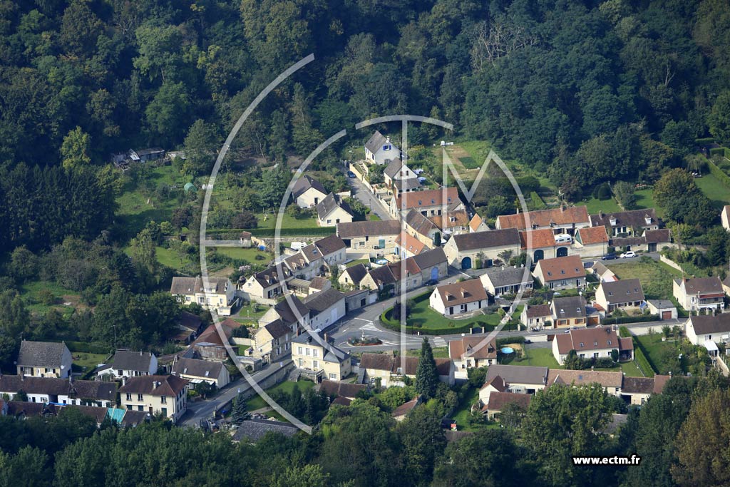 Photo arienne de Neuilly-sous-Clermont
