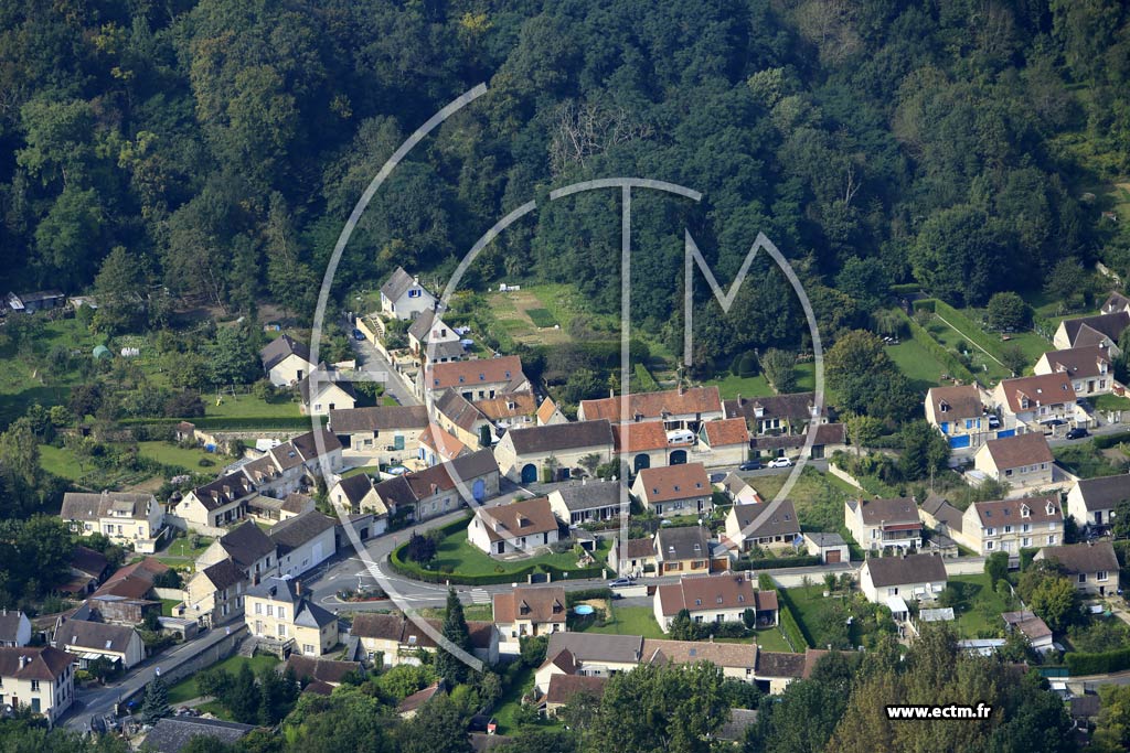 Photo arienne de Neuilly-sous-Clermont