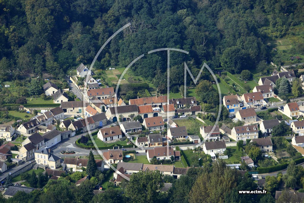 Photo arienne de Neuilly-sous-Clermont