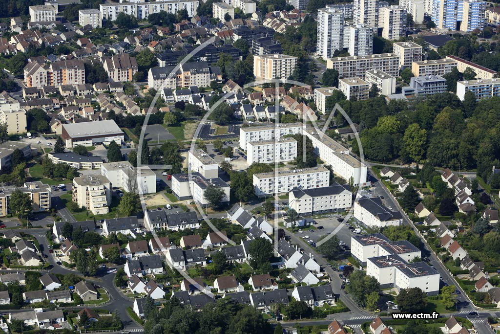 Photo arienne de Nogent-sur-Oise
