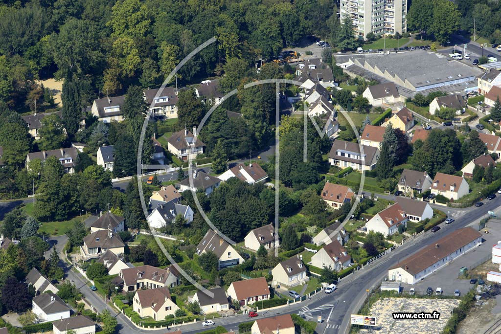 Photo arienne de Nogent-sur-Oise