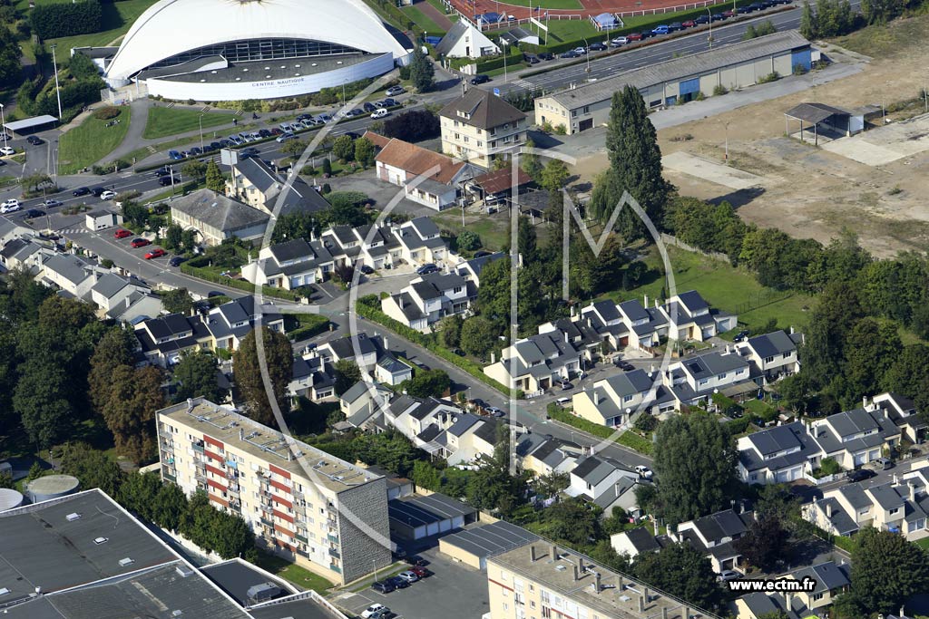Photo arienne de Nogent-sur-Oise (Carnot - Pont Royal)
