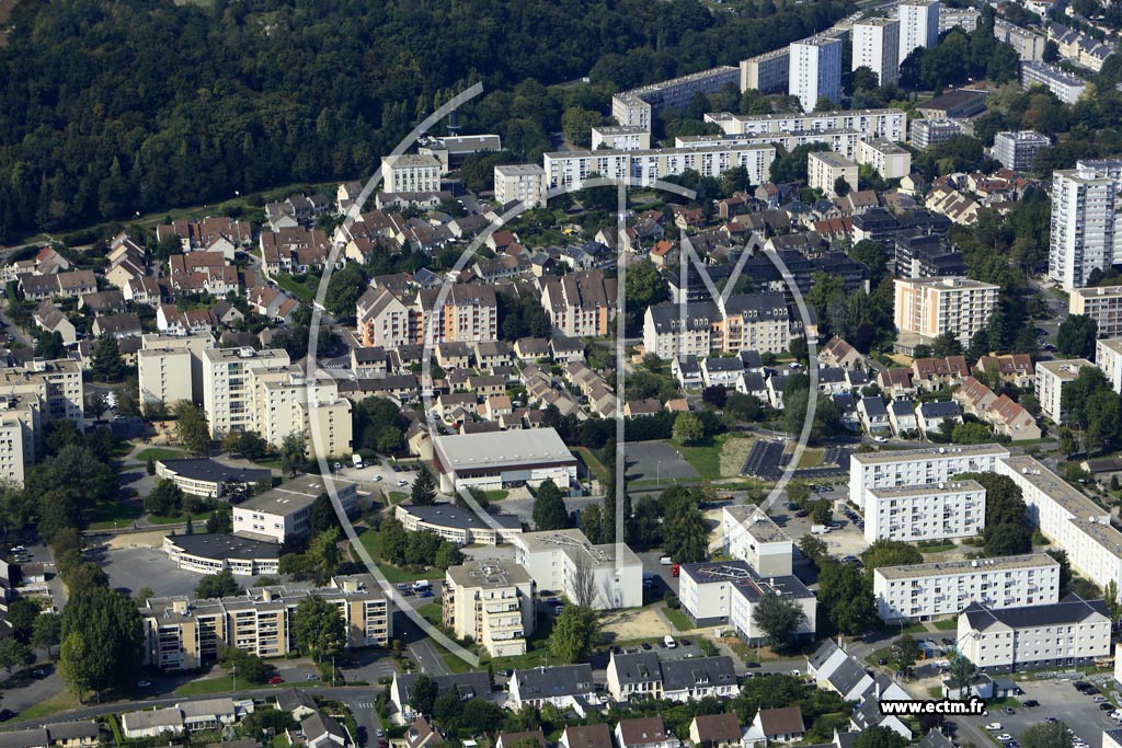 Photo arienne de Nogent-sur-Oise (L'Obier)