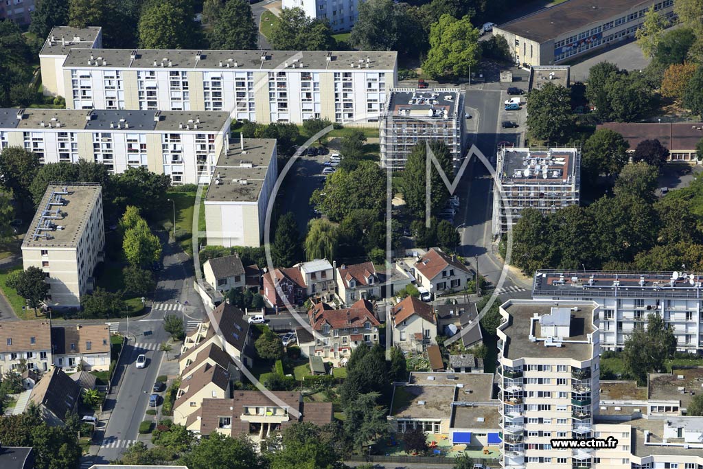 Photo arienne de Nogent-sur-Oise (L'Obier)