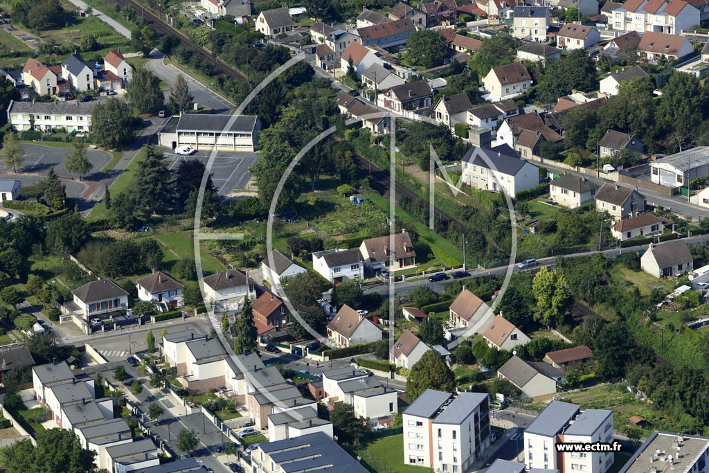 Photo arienne de Nogent-sur-Oise (la Commanderie)