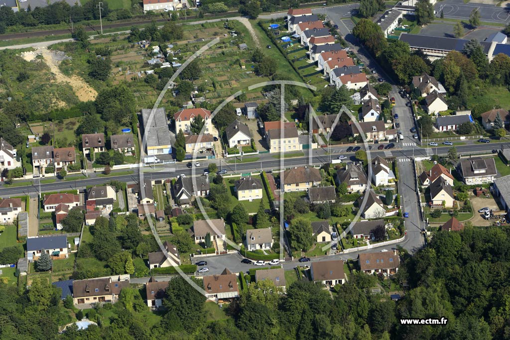 Photo arienne de Nogent-sur-Oise (la Commanderie)