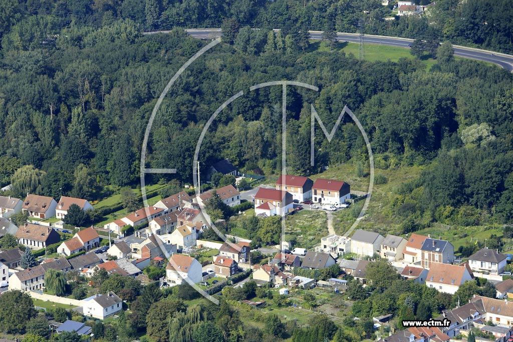 Photo arienne de Nogent-sur-Oise (le Paleron)