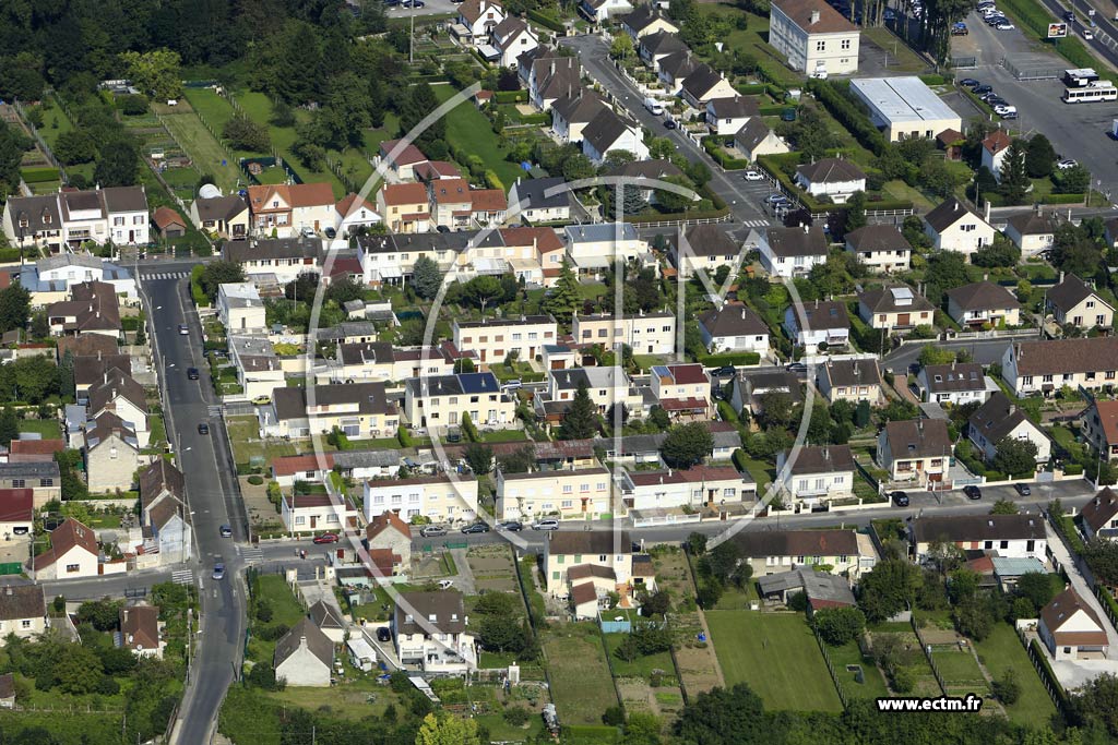 Photo arienne de Nogent-sur-Oise (Saulcy)