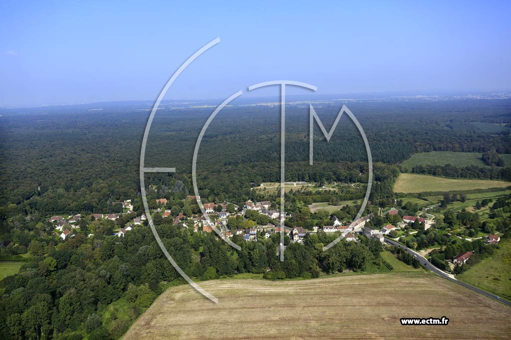 Photo arienne de Orry-la-Ville (Mongrsin)