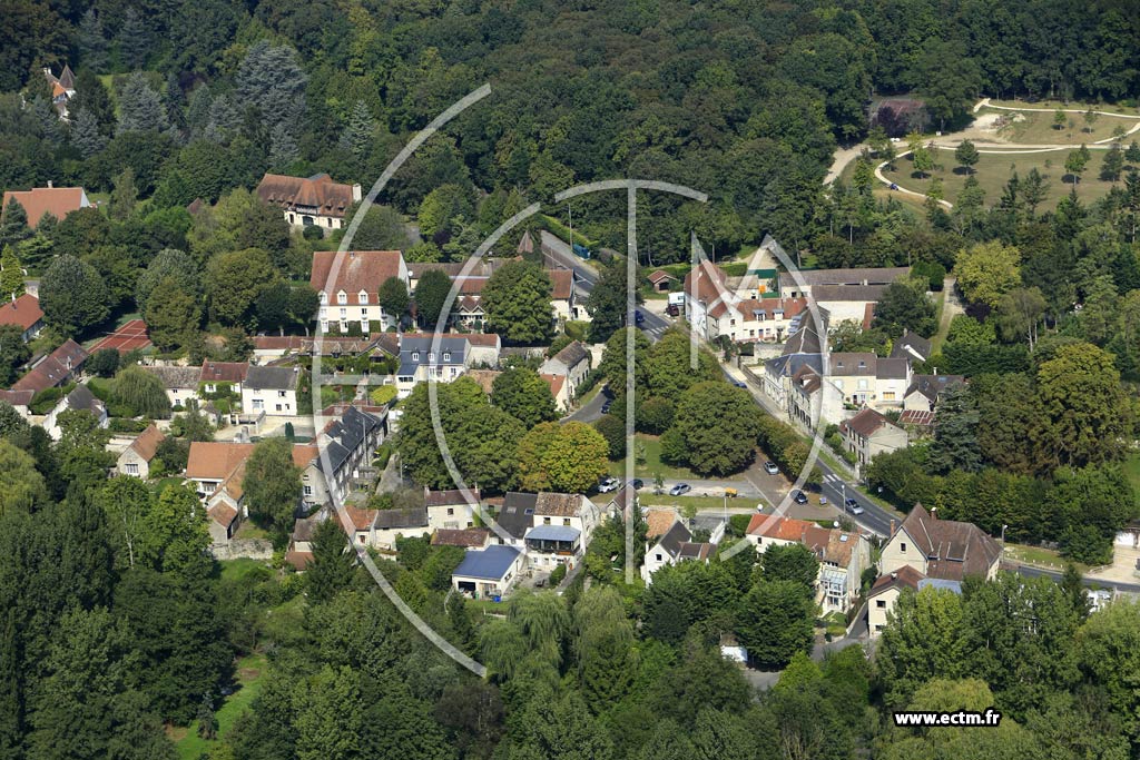 Photo arienne de Orry-la-Ville (Mongrsin)