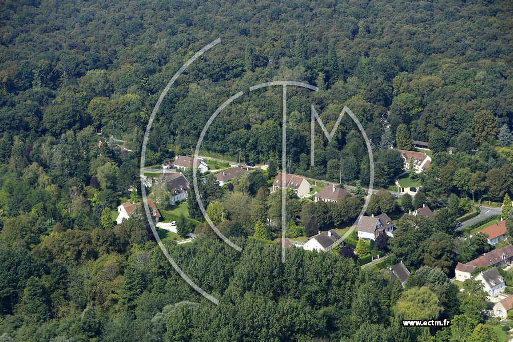 Photo arienne de Orry-la-Ville (Mongrsin)