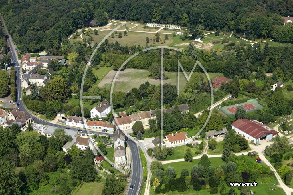Photo arienne de Orry-la-Ville (Mongrsin)
