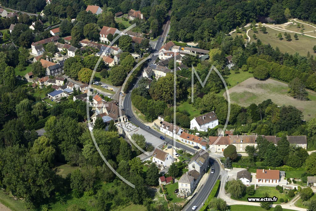 Photo arienne de Orry-la-Ville (Mongrsin)