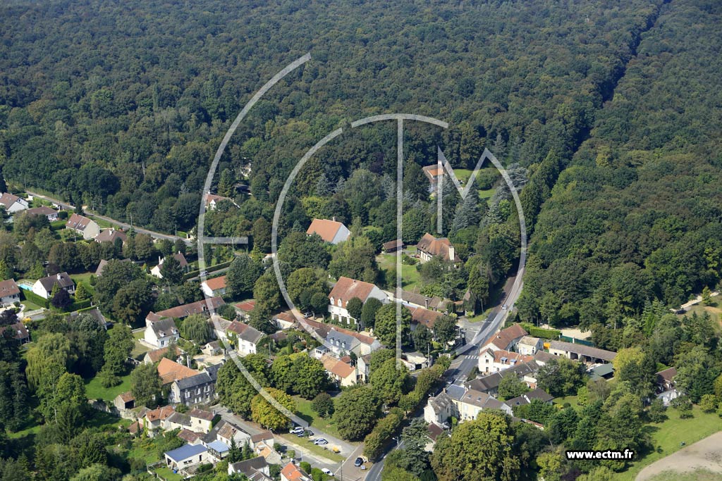Photo arienne de Orry-la-Ville (Mongrsin)