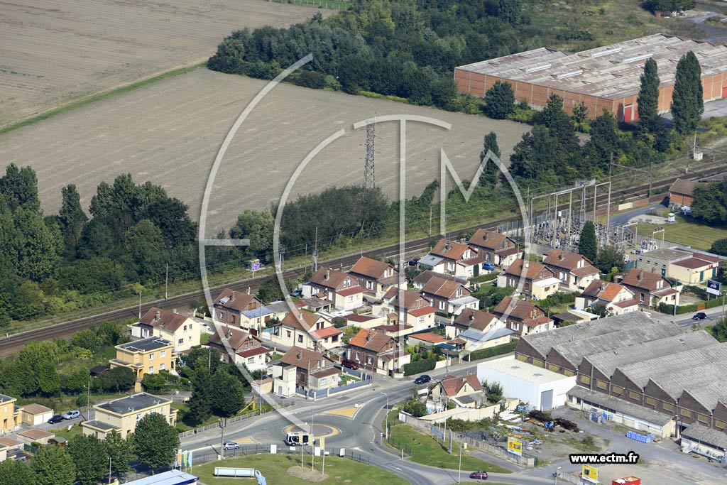 Photo arienne de Pont-Sainte-Maxence
