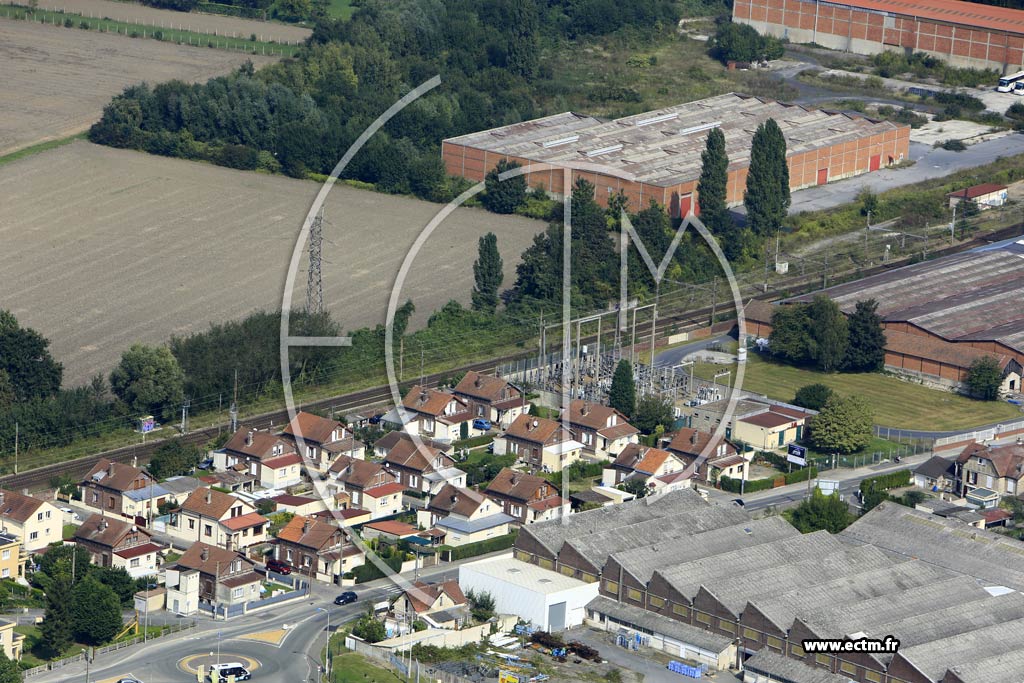 Photo arienne de Pont-Sainte-Maxence