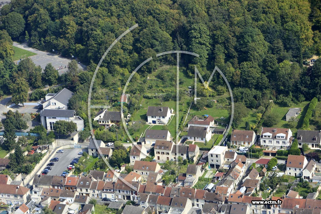 Photo arienne de Pont-Sainte-Maxence (Centre)