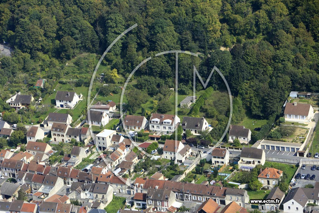 Photo arienne de Pont-Sainte-Maxence (Centre)