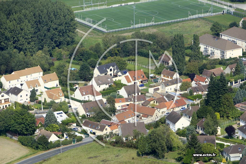 Photo arienne de Pont-Sainte-Maxence (Faubourg Cajeux)