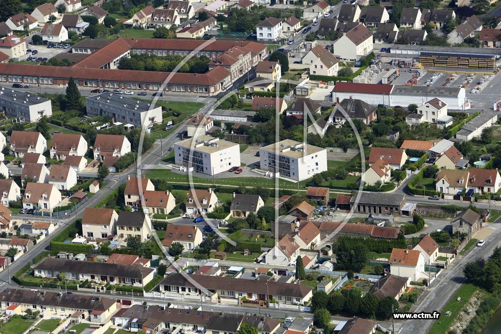 Photo arienne de Pont-Sainte-Maxence (Faubourg de Flandre)
