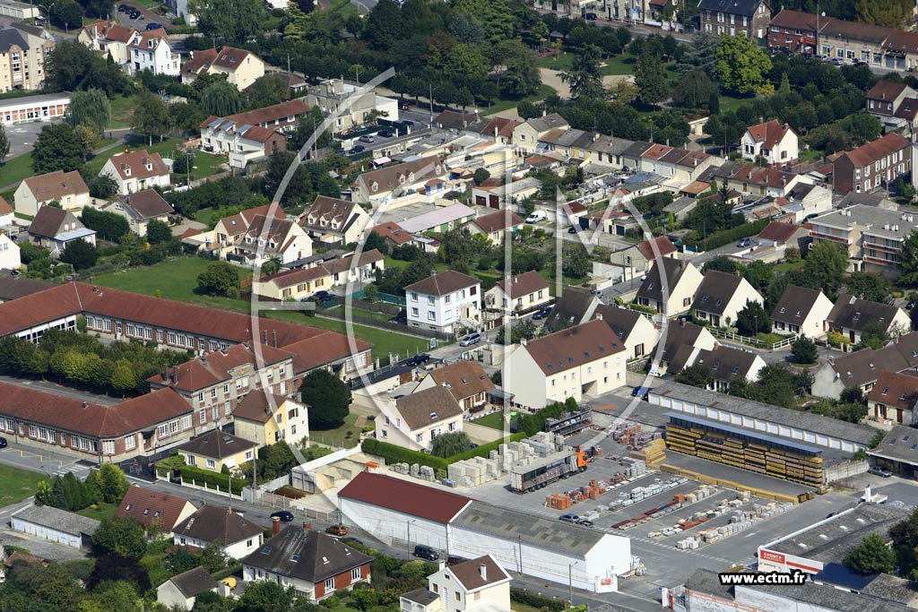 Photo arienne de Pont-Sainte-Maxence (Faubourg de Flandre)