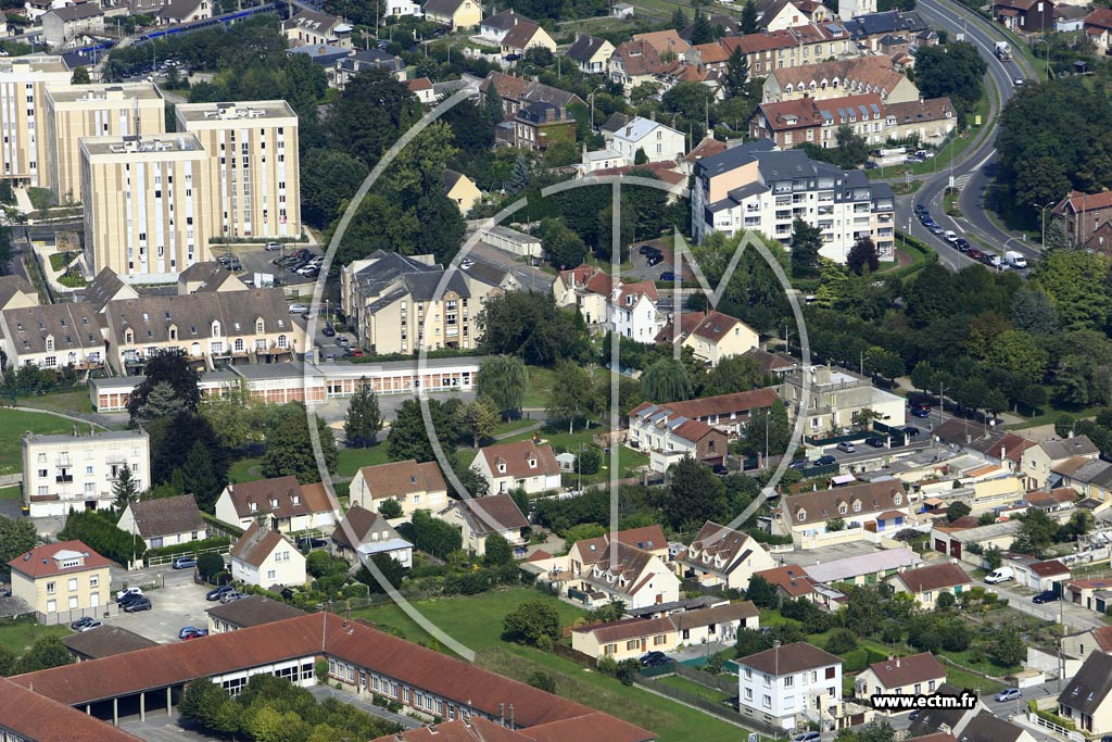Photo arienne de Pont-Sainte-Maxence (Faubourg de Flandre)