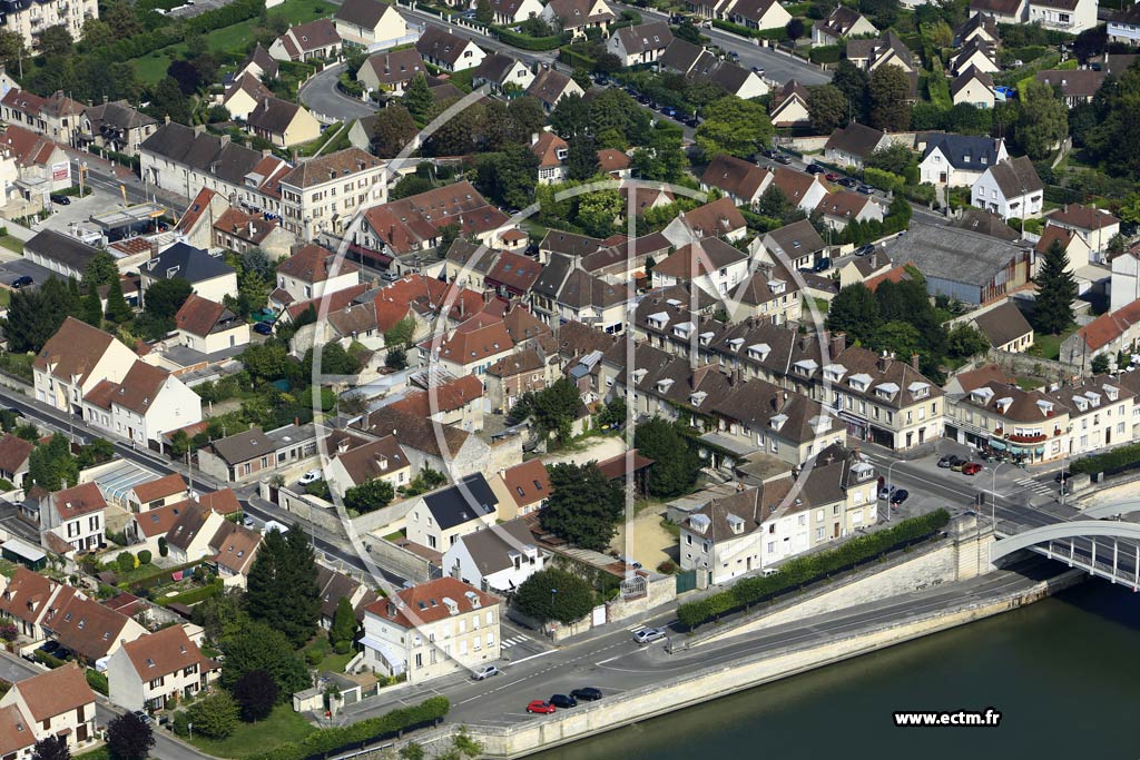 Photo arienne de Pont-Sainte-Maxence (Faubourg de Flandre)