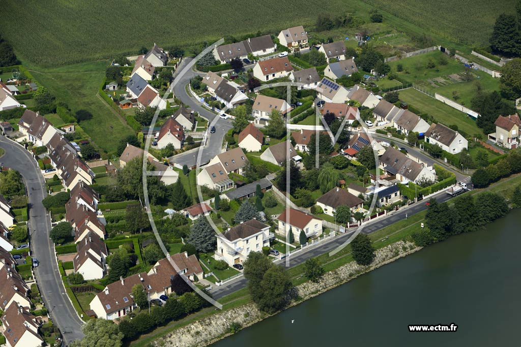 Photo arienne de Pont-Sainte-Maxence (Faubourg de Flandre)