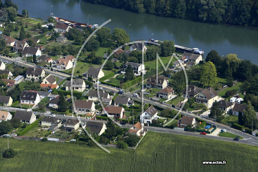 Photo arienne de Pont-Sainte-Maxence (le Moulin  Vent - Sarron)
