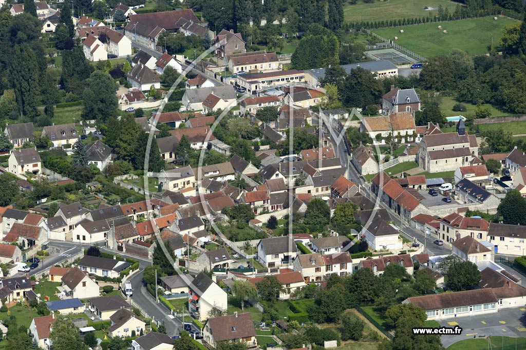 Photo arienne de Pont-Sainte-Maxence (le Moulin  Vent - Sarron)