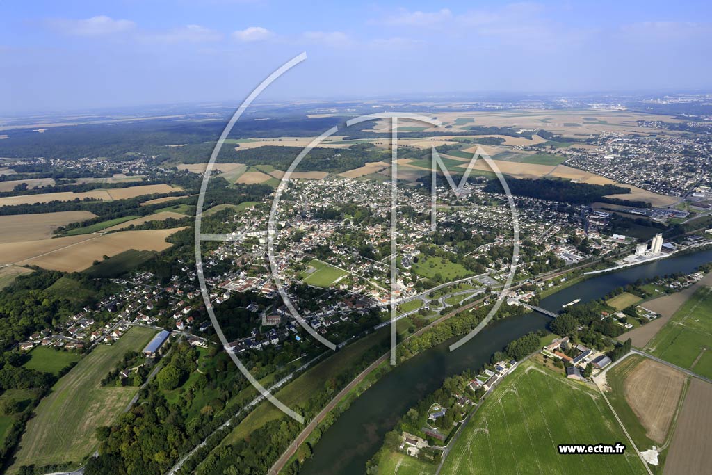 Photo arienne de Prcy-sur-Oise