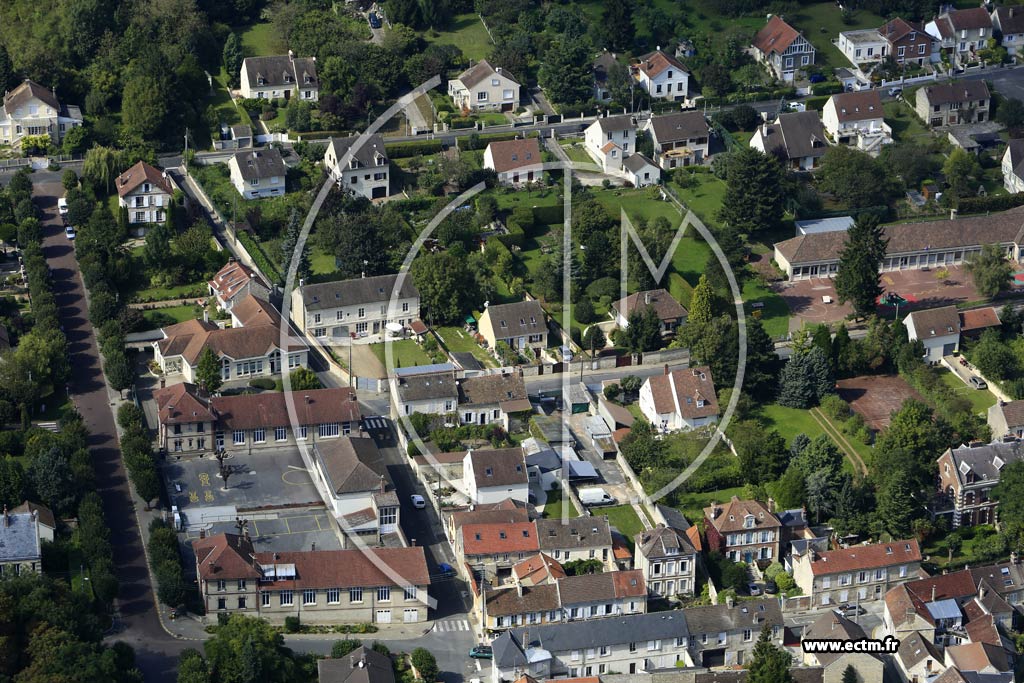 Photo arienne de Prcy-sur-Oise