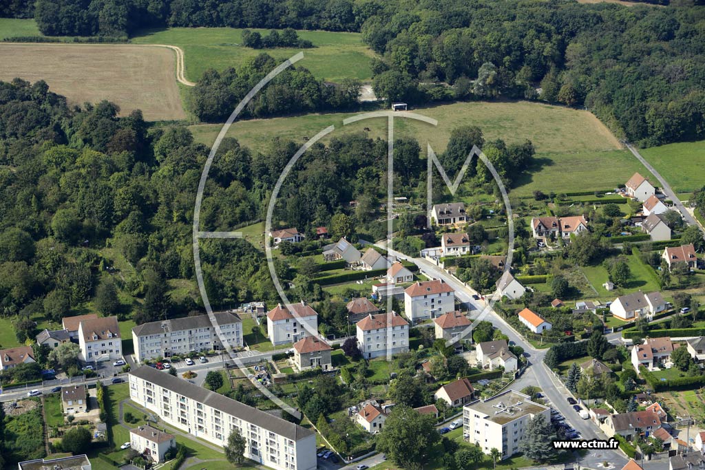 Photo arienne de Prcy-sur-Oise