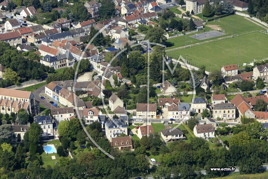 Photo arienne de Prcy-sur-Oise