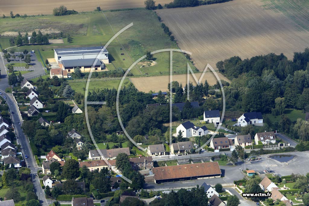 Photo arienne de Prcy-sur-Oise (le Martray)