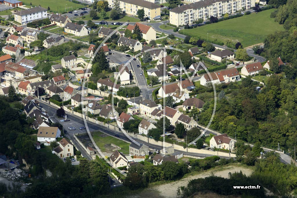 Photo arienne de Saint-Maximin